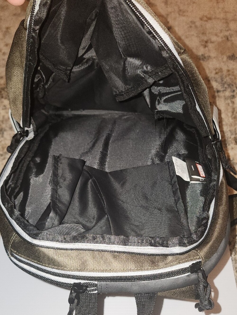 Marvel Bioworld Doctor Doom Cosplay Backpack With Gold Chain Accents. NWT - Picture 10 of 12